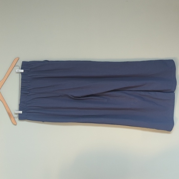 NWT Halara Grisaille Gray High Waisted Wide Leg Waffle Weave Work Pants, US L - Picture 5 of 7